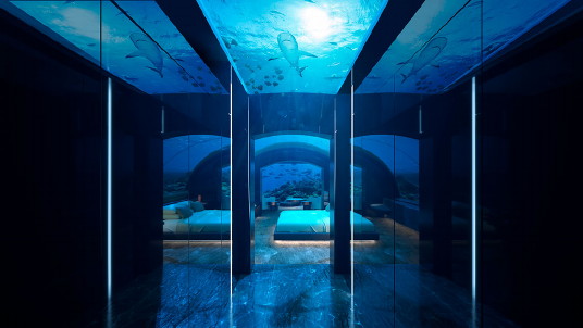 Luxe : le Conrad Maldives construit une suite sous-marine 