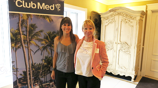 Victoria Mottini et Jacinda Lowri (Club Med)