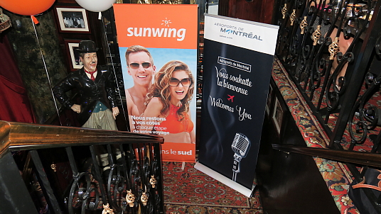Sunwing et ADM remercient leurs partenaires à la Maison du Jazz de Laval Sunwing et ADM remercient leurs partenaires à la Maison du Jazz de Laval