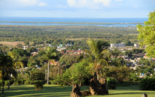 Trinidad, vue de l'Hôtel Las Cuevas