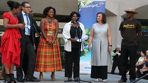 Muriel Wilford, directrice du CMT pour les Amériques, présidait la cérémonie. Muriel Wilford, directrice du CMT pour les Amériques, présidait la cérémonie.