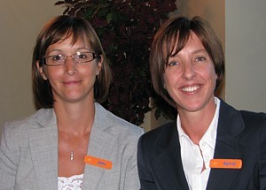 Julie Sareault et Sylvie Murdoch