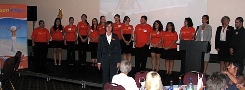 Après la lune de miel, place à l'action pour le couple Vacances Sunwing / Vacances Signature Après la lune de miel, place à l'action pour le couple Vacances Sunwing / Vacances Signature