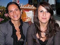 Pina Guercio et Georgia Lihnakis
