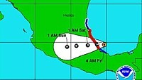 L'ouragan majeur Karl menace la région de Veracruz  