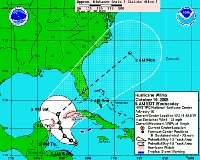 La tempête Wilma se transforme en monstre de catégorie 5