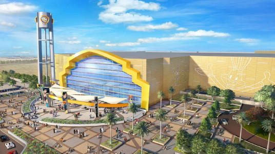 Inauguration du Parc Warner Bros World à Abu Dhabi.