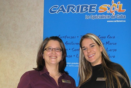 Julie Bélanger et Caroline Gagnon de Caribe Sol Julie Bélanger et Caroline Gagnon de Caribe Sol