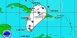 La dépression tropicale Tomas se dirige vers le centre des Caraïbes 