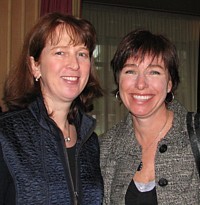 Michelle Grenier et Lydie Rozon  de Avantage Voyages Michelle Grenier et Lydie Rozon  de Avantage Voyages