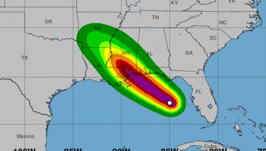 Alerte à la tempête tropicale en Floride, en Géorgie et en Louisiane