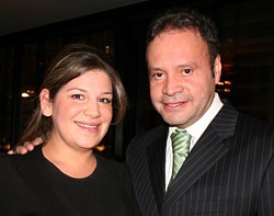 Manuel Montelongo, directeur du CPTM, en compagnie de la chef mexicaine Patricia Velez.