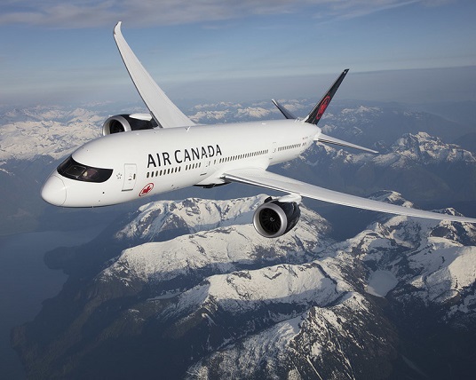 Un Boeing 787 Dreamliner de Air Canada. (Groupe CNW/Air Canada)