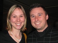 Claude Hélène Faucher et Christian Roussin ; représentants de Westjet au Québec Claude Hélène Faucher et Christian Roussin ; représentants de Westjet au Québec