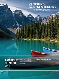 La brochure Amérique du Nord 2011 de Tours Chanteclerc en agence dès le début de la semaine prochaine La brochure Amérique du Nord 2011 de Tours Chanteclerc en agence dès le début de la semaine prochaine