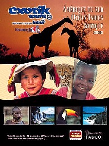 Exotik Tours: sortie de la nouvelle brochure Afrique, Océan Indien et Amérique du Sud