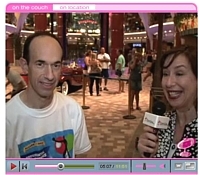Adam M. Goldstein Président et CEO de Royal Caribbean International et Nina Slawek d'openjaw.com Adam M. Goldstein Président et CEO de Royal Caribbean International et Nina Slawek d'openjaw.com