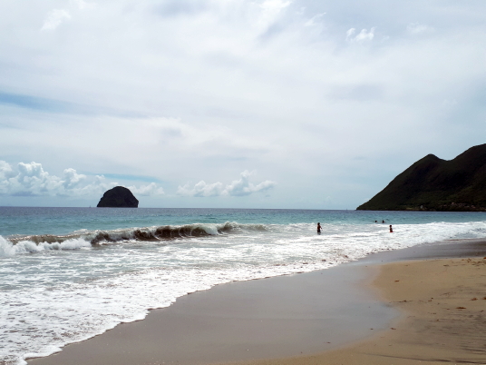 La plage du Diamant La plage du Diamant