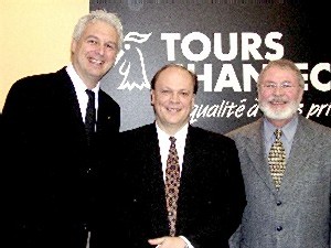 Claude St-Pierre, Fabrice Bozon et Bernard Beauchamp