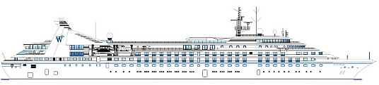 L’expansion et la configuration moderne et élégante de l’aménagement (ci-dessus) incluent la création de 50 nouvelles suites et d’expériences entièrement nouvelles pour la clientèle, dont de nouveaux lieux de restauration et de spa (PRNewsfoto/Windstar Cruises)