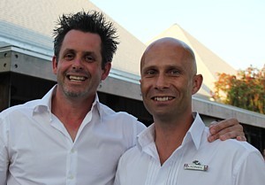 Jean-Marc Désy maintenant Directeur des ventes Canada de «club «med et Lionel Pirotte, le nouveau chef de village de Sandpiper. Jean-Marc Désy maintenant Directeur des ventes Canada de «club «med et Lionel Pirotte, le nouveau chef de village de Sandpiper.
