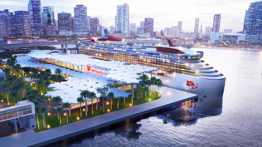 Virgin Voyages dévoile les plans de son nouveau terminal à Miami