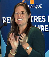 Caroline Borawski, directrice des ventes de Norwegian, basée à Boston.