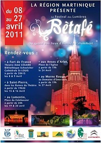 En avril, le patrimoine de la Martinique s’illumine ! En avril, le patrimoine de la Martinique s’illumine !