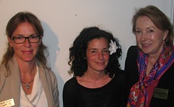 Josée Casavant, dir. ventes & mktg produits spécialisés et Eva Gobeil de Thomas Cook Canada en compagnie de Marsha Morton dir. ventes& mktg Amérique du Nord d'Intercontinental Polynésie française