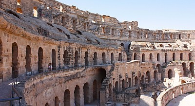 A El Jem, l'amphithéâtre romain