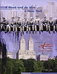 Le livre-guide sur New York remis aux voyageurs Le livre-guide sur New York remis aux voyageurs