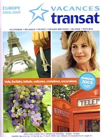 Vacances Transat lance sa brochure Europe 2006