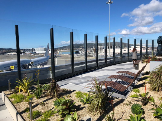 Une nouvelle terrasse panoramique à SFO