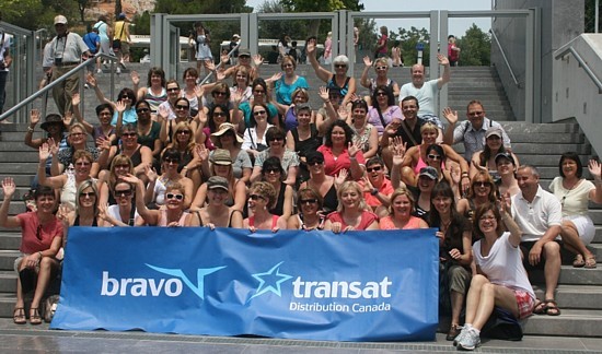 Voyage mémorable en Grèce pour des conseillers en voyages du réseau Transat Distribution Canada