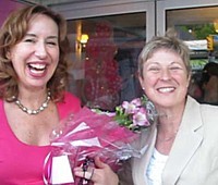 Nina Slawek et Danielle Durocher de Carlson Wagonlit Travel Nina Slawek et Danielle Durocher de Carlson Wagonlit Travel