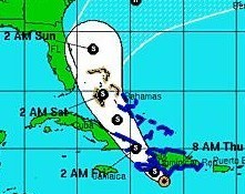 La tempête Emily poursuit sa route  La tempête Emily poursuit sa route