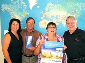 Promotion '' Voyagez et gagnez '' de Groupe Voyages Québec : une gagnante Promotion '' Voyagez et gagnez '' de Groupe Voyages Québec : une gagnante