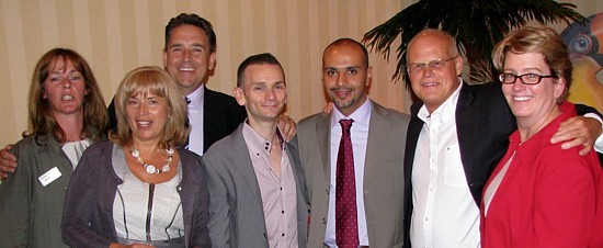 Josée Casavant, Lina Côté, Fleming Friisdahl, David Boigné, Amr Younès, Craig Kijek et Elyse Villemaire Josée Casavant, Lina Côté, Fleming Friisdahl, David Boigné, Amr Younès, Craig Kijek et Elyse Villemaire