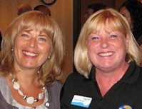 Lina Côté dir. ventes Vacances Sunquest et Guylaine Michaud resp. développement des affaires de Croisières Encore Lina Côté dir. ventes Vacances Sunquest et Guylaine Michaud resp. développement des affaires de Croisières Encore