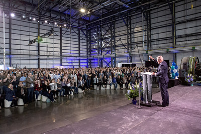 WestJet dévoile son hangar d'entretien pour les appareils 787 Dreamliner WestJet dévoile son hangar d'entretien pour les appareils 787 Dreamliner