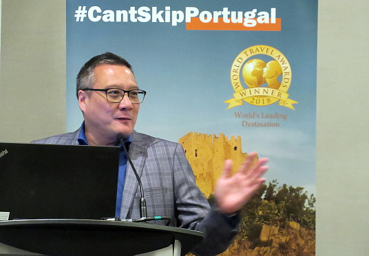 William D. Delgado, directeur Canada de l'Office de Tourisme du Portugal.