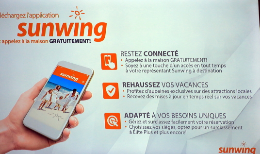 Quatre cent agents au lancement de Sunwing à Laval. !