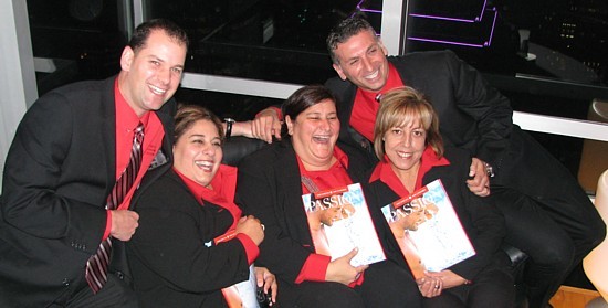 Hugo Coulombe v-p finance et chef affaires financières; Nathalie Tanious, v-p international; Zeina Gedeon, présidente; Lucy Sabella v-p corporate resources et expérience clients et (derrière) Nino Montagnese, v-p ventes et marketing de Vacances Air Canada Hugo Coulombe v-p finance et chef affaires financières; Nathalie Tanious, v-p international; Zeina Gedeon, présidente; Lucy Sabella v-p corporate resources et expérience clients et (derrière) Nino Montagnese, v-p ventes et marketing de Vacances Air Canada