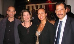 Selim Hocini Resp. Admin et Armelle Tardy-Joubert Directeur Canada d'Atout France, Karine Roy-Camille et Yvan Sobesky, Directeur général du CMT Selim Hocini Resp. Admin et Armelle Tardy-Joubert Directeur Canada d'Atout France, Karine Roy-Camille et Yvan Sobesky, Directeur général du CMT