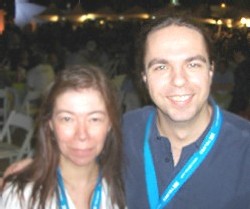 Renée Gonzales de La Lama et Patrick Giguere