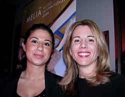 Nanor Akipian coord. mariages et Gina Mallamo resp. ventes groupes et mariages de Melià Cuba Nanor Akipian coord. mariages et Gina Mallamo resp. ventes groupes et mariages de Melià Cuba