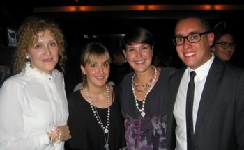 Mélanie Paul-Hus, Mélanie Brousle et Marie-ève Bédard d'Atout France en compagnie d'Antoine Omère du Comité Martiniquais du Tourisme Mélanie Paul-Hus, Mélanie Brousle et Marie-ève Bédard d'Atout France en compagnie d'Antoine Omère du Comité Martiniquais du Tourisme