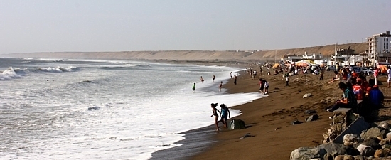 Plage au nord du Pérou