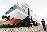 Un train touristique de luxe pour se rendre au Tibet