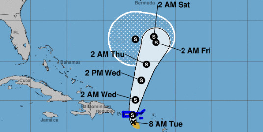 Un fort séisme secoue Porto Rico avant le passage de la tempête Karen